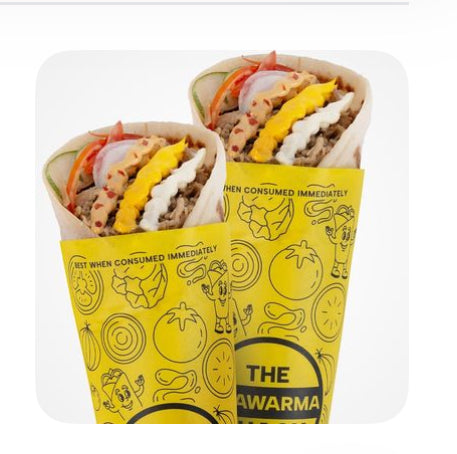 Large Chicken
Shawarma Wrap